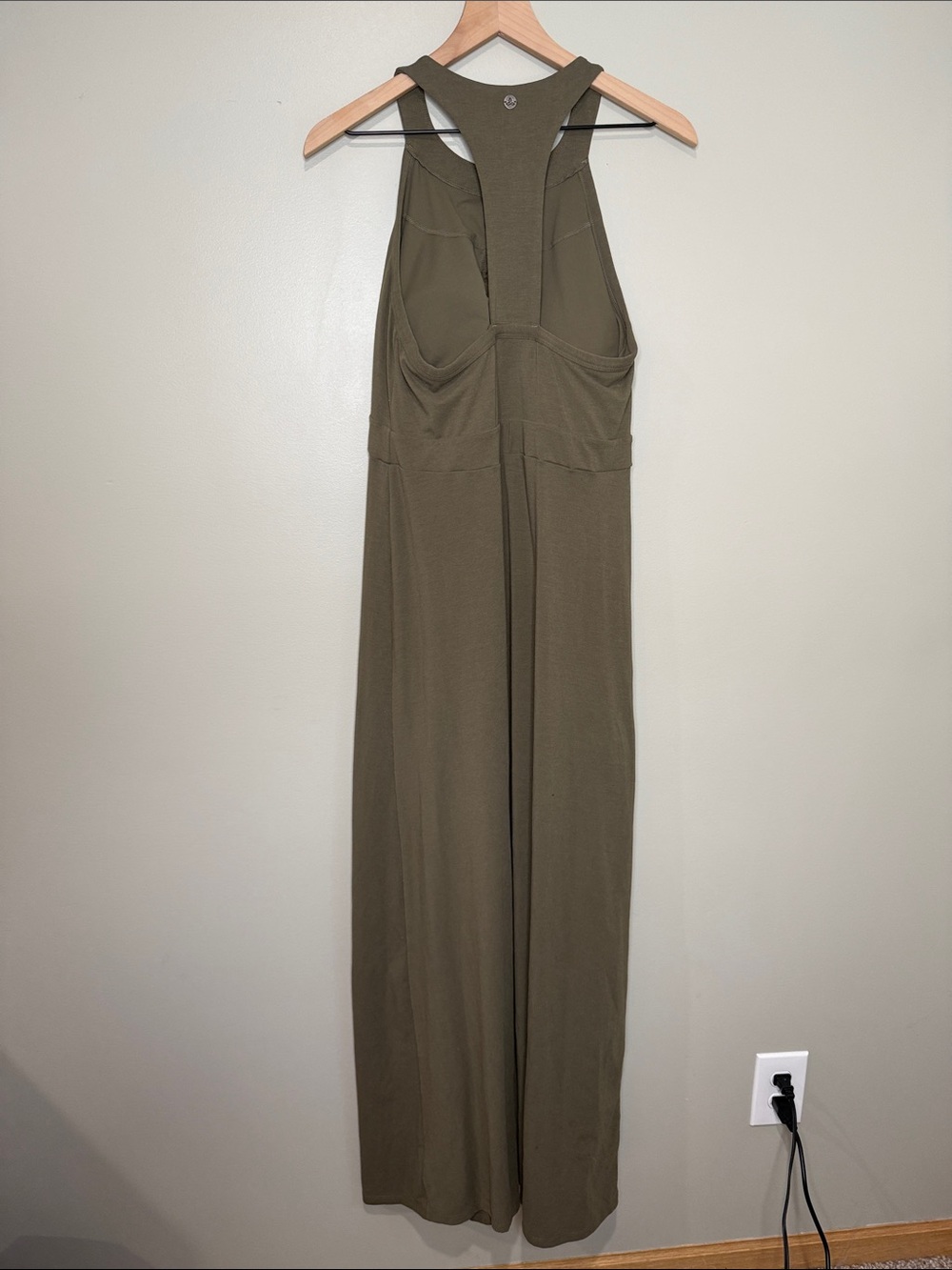Prana Maxi Dress Green Large - Picture 5 of 5